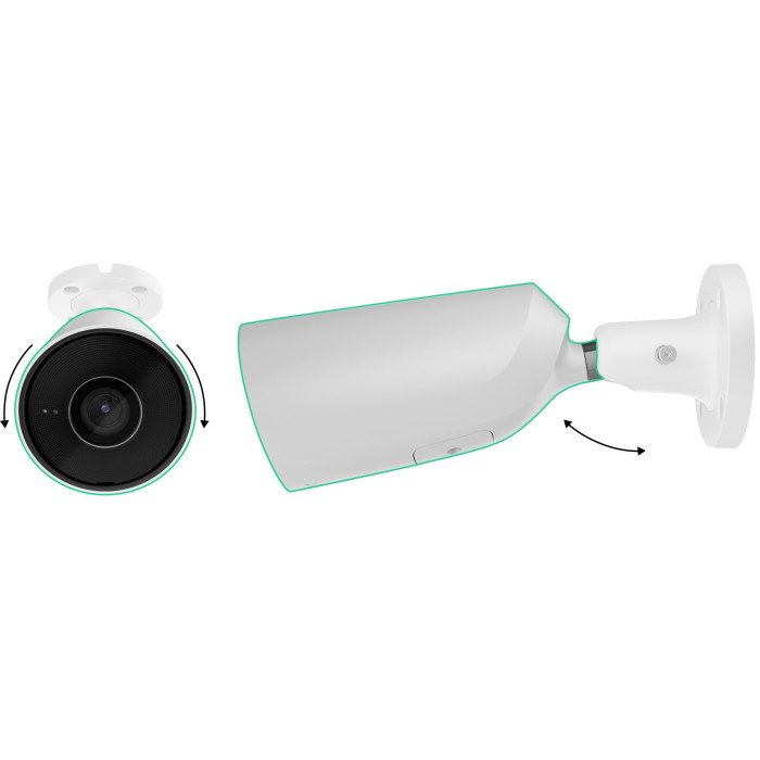 Ajax BulletCam (8 Mp/2.8 mm)  white