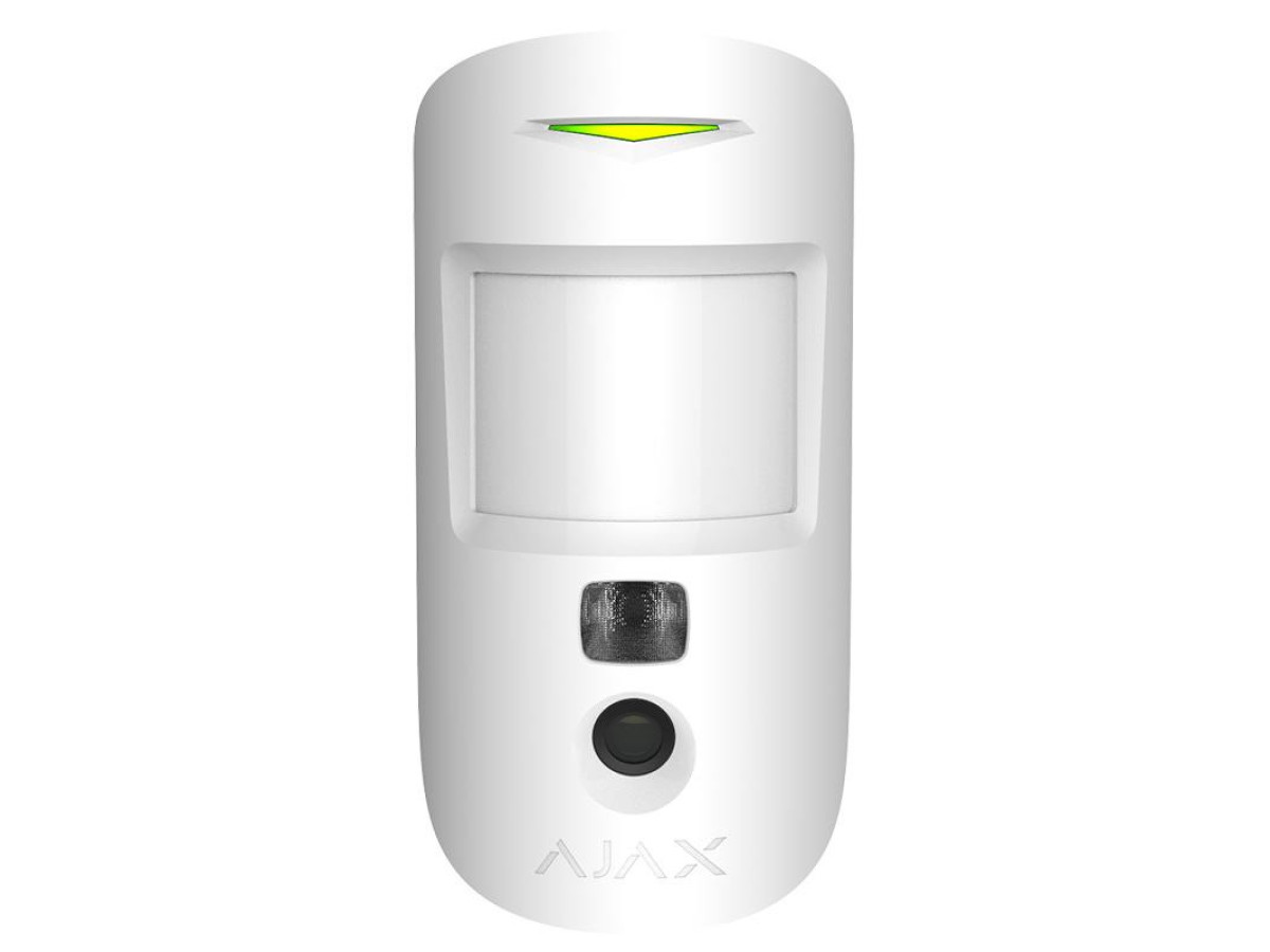 AJAX MotionCam – бездротовий датчик руху з вбудованою камерою фотофіксації