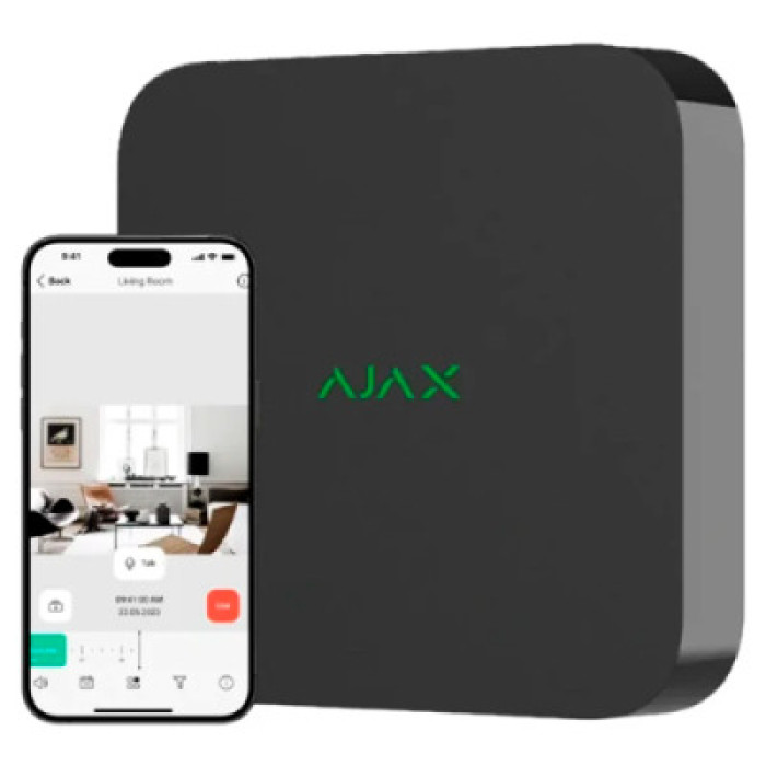  Ajax NVR (8ch) Black 