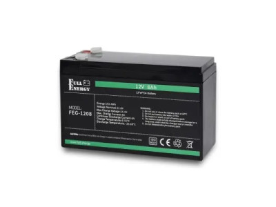 Акумулятор LiFePO4 12В 8А·год Full Energy FEG-128 оптимальний вибір під різні потреби