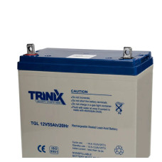 Акумуляторна батарея TGL12V55Ah/20Hr TRINIX GEL