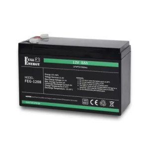 Акумулятор LiFePO4 12В 8А·год Full Energy FEG-128 оптимальний вибір під різні потреби