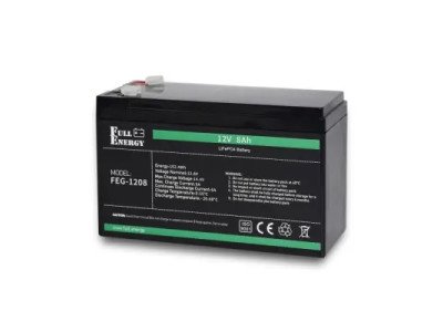 Акумулятор LiFePO4 12В 8А·год Full Energy FEG-128 оптимальний вибір під різні потреби
