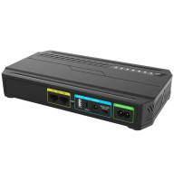 DC UPS Trinix TRX-MUPS-1848 Type-C (24000mAh LiFePo4) 5V/9V/12V/48V/PoE, LiFePo4 4*6Ah