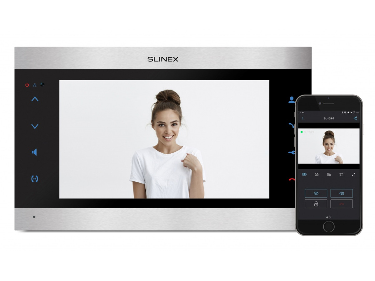 Комплект домофона Slinex SQ-04M + ML-16HR — це ідеальний варіант для офісу