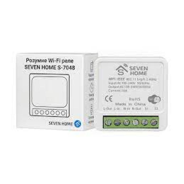 Розумне WiFi реле SEVEN HOME S-7048