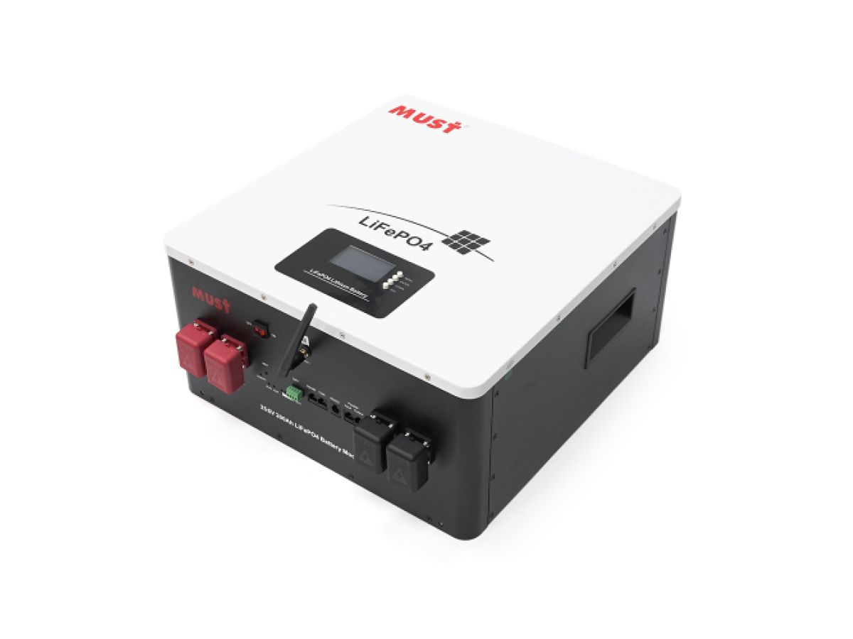 Акумулятор Must LP16-48100 побудований на основі літій-залізо-фосфатної технології LiFePO4