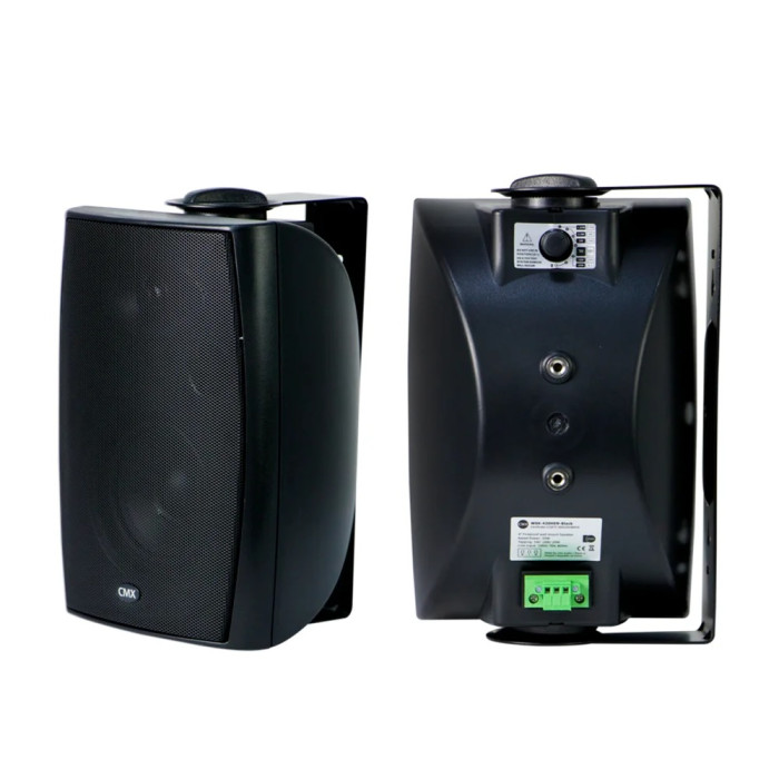 Настінний гучномовець WSK-530HEN, 30-15-7.5 Вт, 100 В, 8 Oм, BLACK CMX