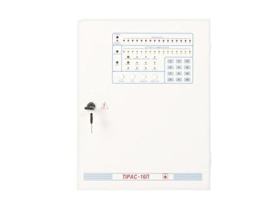 Пожежна сигналізація для великих і середніх об'єктів: рішення на базі ППКП «Тірас-16П»