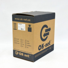OK-Net КПВ-ВП (350) 4*2*0,51 (U/UTP-cat.5Е), CU, для внут(UTP мідь внутр) бухта 100м