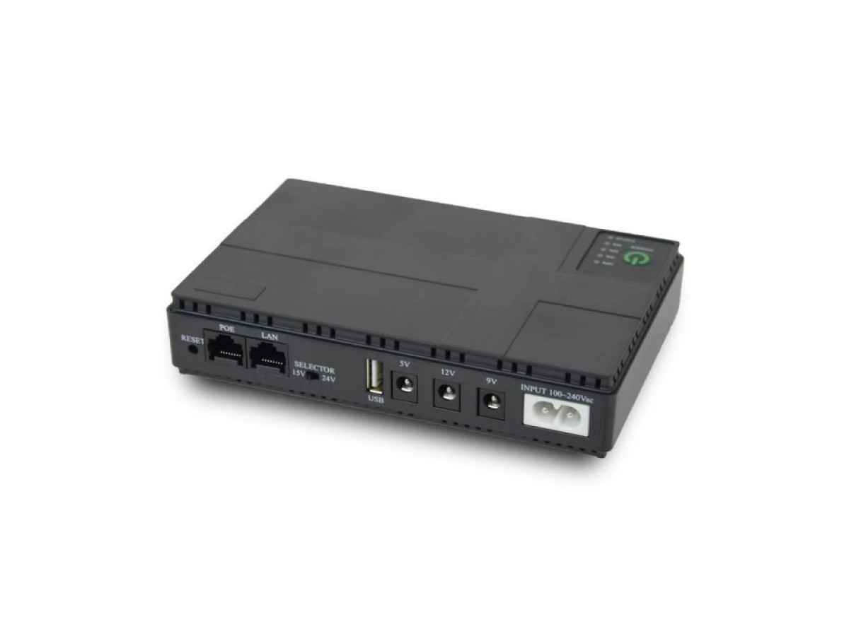 Джерело безперебійного живлення DCP-018W Mini UPS для Wi-Fi роутера