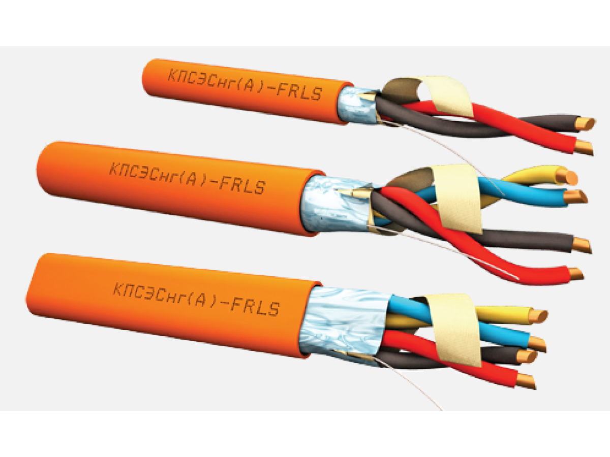 Пожежний кабель для пожежної системи оповіщення, пожежогасіння або димовидалення