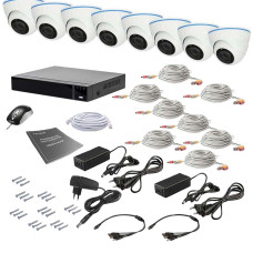 Комплект відеоспостереження 8IN 2MEGA