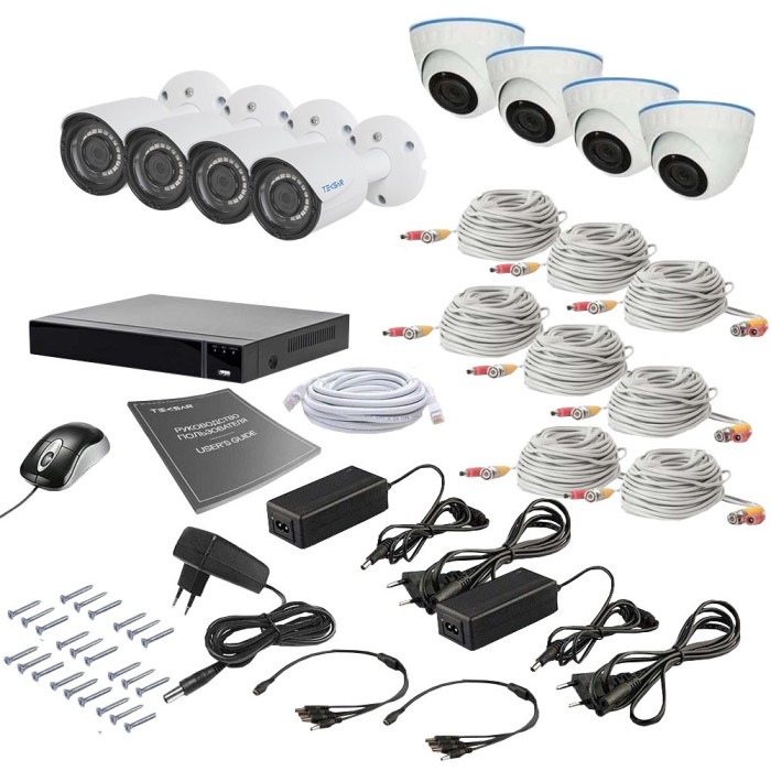 Комплект відеоспостереження 8MIX 2MEGA