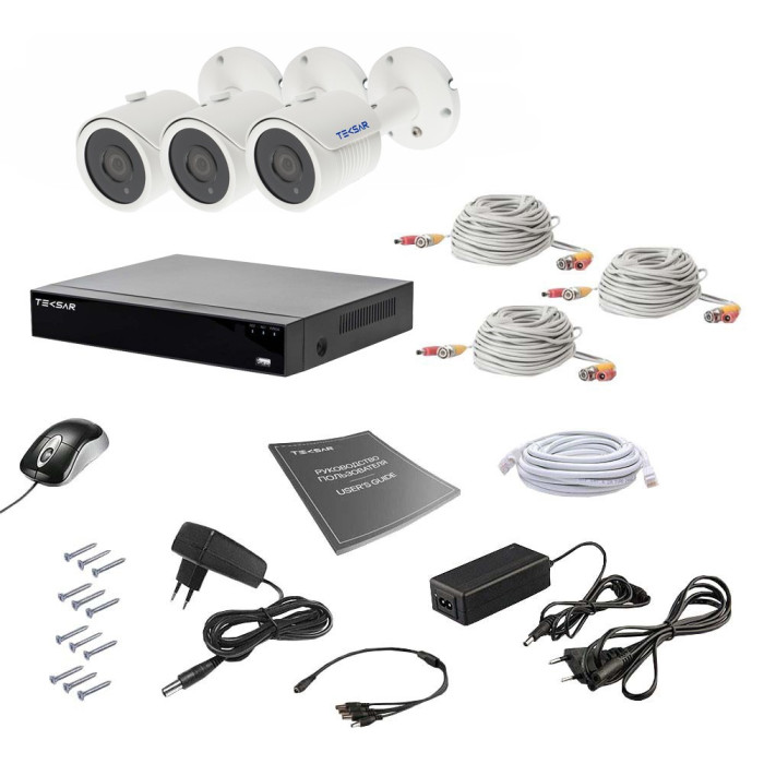 Комплект відеоспостереження 3OUT 5MEGA