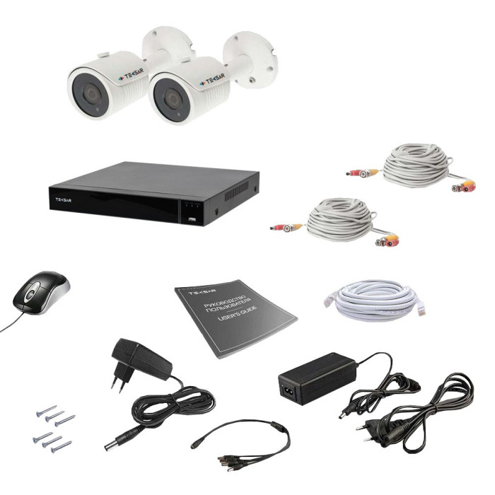 Комплект відеоспостереження AHD 2OUT 8MEGA