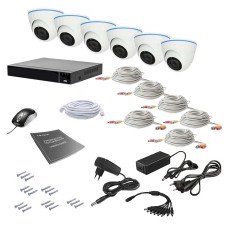 Комплект відеоспостереження 6IN 2MEGA