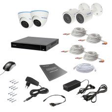 Комплект відеоспостереження AHD 4MIX 8MEGA