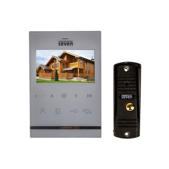 Комплект домофону SEVEN DP-7542 white