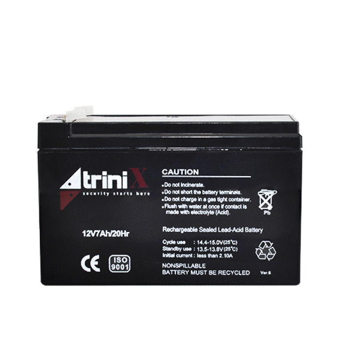  12V7Ah/20Hr TRINIX 