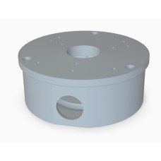 Монтажна коробка для камер відеоспостереження кругла КМ-110