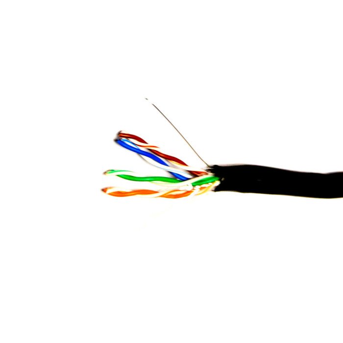 FTP 4*2*0.5-CU кат.5е (FTP мідь зовнішній) бухта 305м