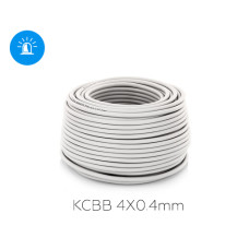 Кабель сигнальний мідний монолітний КСВВ 4X0.4mm, 100M/Roll