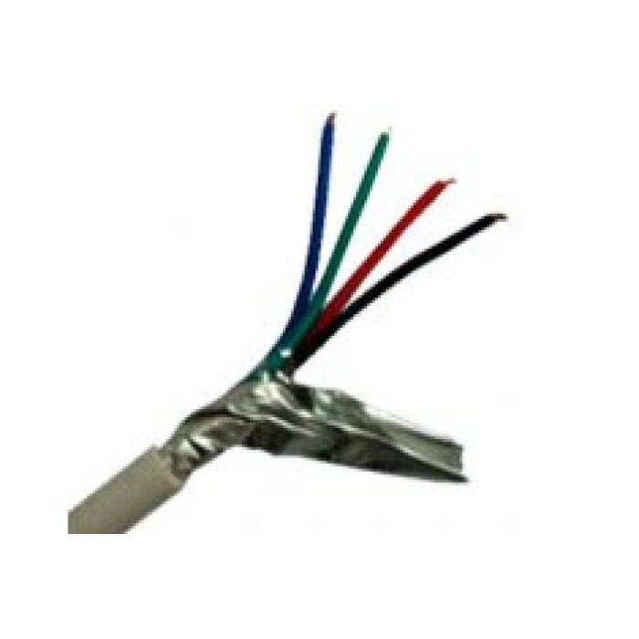 Кабель сигнальний КМВЕВ 4х0,2 мм, мідний