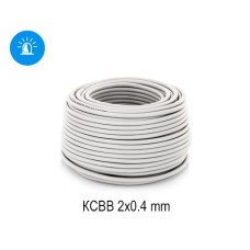 Кабель сигнальний мідний монолітний КСВВ 2X0.4mm, 100M/Roll